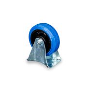 Колесо неповоротное из эластичной резины MW150 150 мм