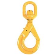 Крюк самозакрывающийся с вертлюгом TOR 8,0т (D)