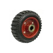 Колесо литое резиновое 160 мм PP160 с протектором, без кронштейна