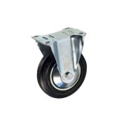 Колесо неповоротное усиленное резина FRC 80 200 мм