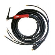 Горелка TIG 18 320A (100%), Trak-50MMQ, газ-б/р, вода б/р, с упр. разъёмами 2-3-5pin, 8m