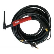Горелка TIG 18 320A (100%), TIG 315, 4m, (Trak-50MMQ+б/р вода) с упр. разъёмами 2-3-5-7pin