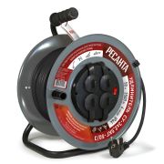 Удлинитель силовой на металлической катушке Ресанта СУ-3х2,5КГ-50/3