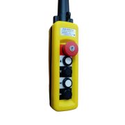 Пульт управления XAC-A4913Y для тали (4 кнопки, 2 скорости, ключ-марка, стоп, IP65, 380В)