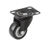 Колесо мебельное поворотное SCZ 25 50 мм (черный)